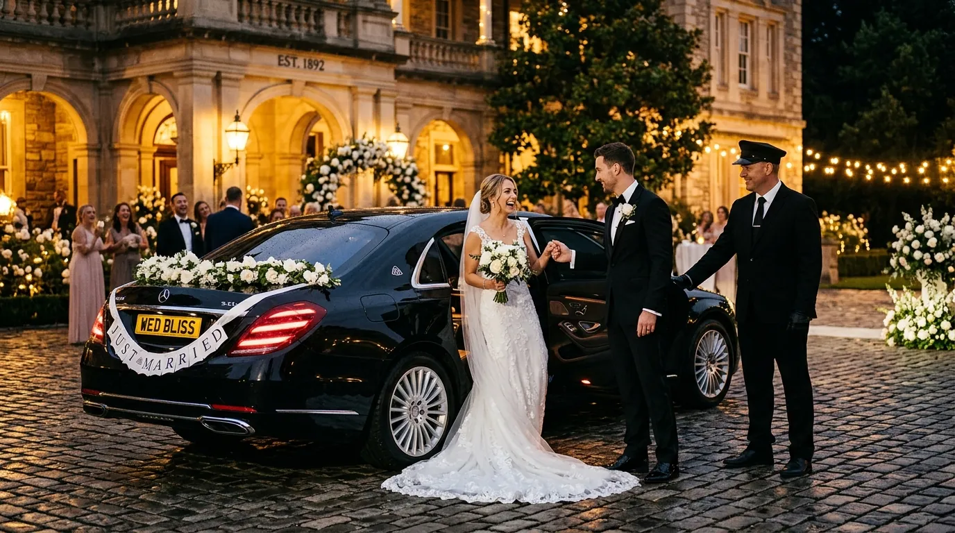 Limousine service near me for weddings corporate events and group transportation