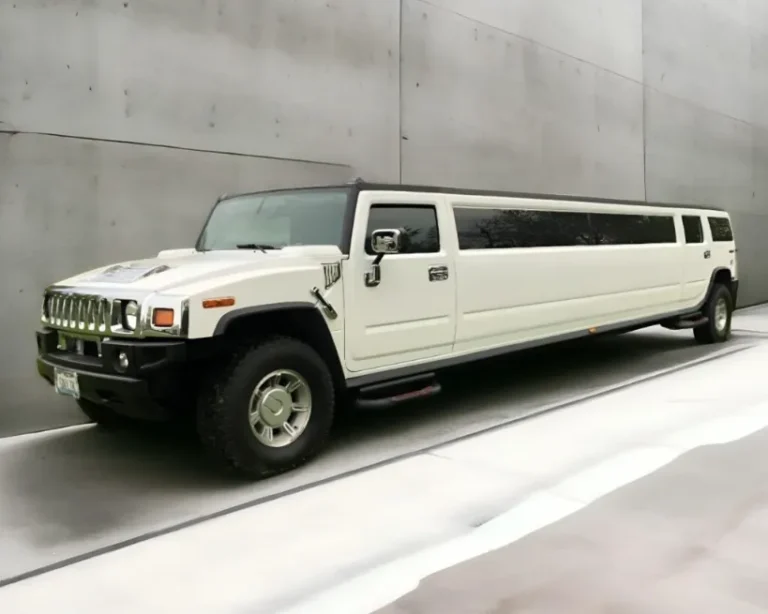 Royal Elite Limo white Hummer H2 stretch limousine
