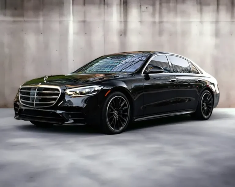 Royal Elite Limo black Mercedes-Benz sedan
