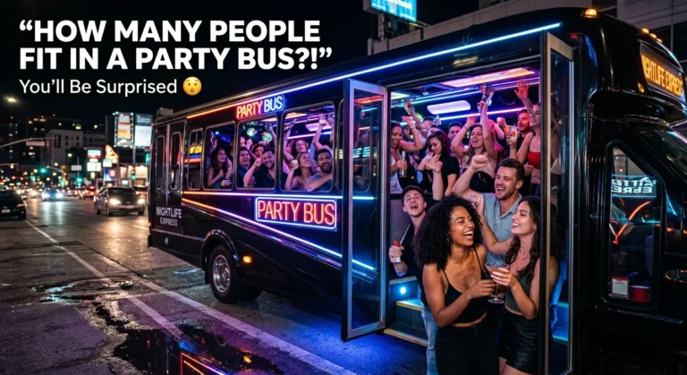 How Many People Can Fit in a Party Bus – Complete Capacity Guide