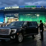 black car service to MetLife Stadium NJ luxury SUV